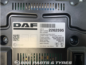 Dashboard for Truck DAF CF Euro 6: picture 3
