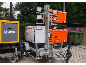 Generator set Agregat prądotwórczy Hiunday   maszt oświetleniowy: picture 2