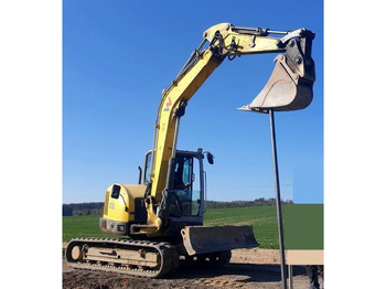 Crawler excavator WACKER NEUSON EZ80 E14-03 gummi 8t rubber: picture 2