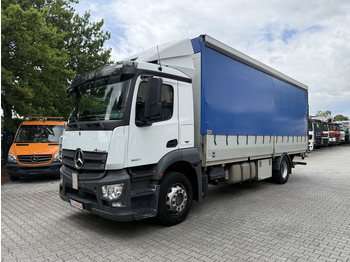 Curtainsider truck MERCEDES-BENZ Antos 1827