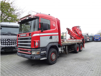 Crane truck SCANIA R144