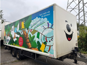 Closed box trailer