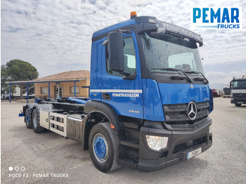 Container transporter/ Swap body truck MERCEDES-BENZ ANTOS 2546 6X2 MULTILIFT: picture 4