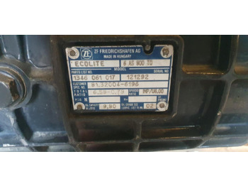 Gearbox for Truck ZF ECOLITE 6 AS 800 TO - AUTOMATIC: picture 5 Gearbox for Truck ZF ECOLITE 6 AS 800 TO - AUTOMATIC: picture 5