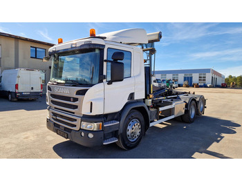 Hook lift truck SCANIA P 410