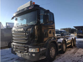 Skip loader truck Scania R490 8x4 vaijerilaite,Euro6: picture 2