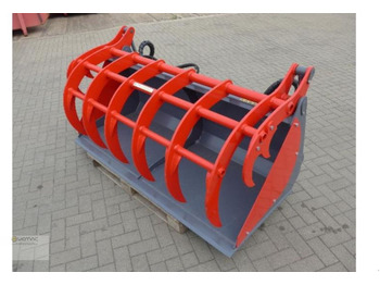 New Silage equipment Vemac Greifschaufel Silageschaufel Holzgreifer Forstzange 200cm NEU: picture 2