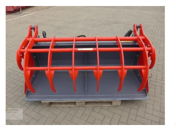 New Silage equipment Vemac Greifschaufel Silageschaufel Holzgreifer Forstzange 200cm NEU: picture 3