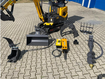 Mini excavator Minibagger BK1000JS inkl. großem Zubehörpaket *HERBSTAKTION*INKL.19% MWST*BERGER KRAUS*SOFORT!*: picture 3
