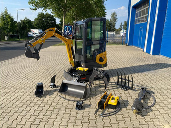 Mini excavator Minibagger BK1250KJSR inkl. großem Zubehörpaket *INKL.19% MWST*BERGER KRAUS*KUBOTA* VERSTELLFAHRWERK*SOFORT!*: picture 2