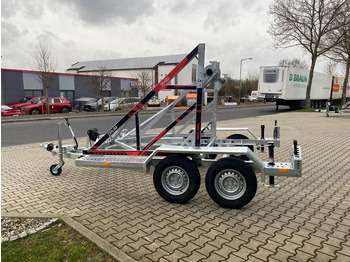 Cable drum trailer Vermietung / Kabelanhänger 3500KG / Nutzlast 2766KG / Kabeltrommel-Anhänger / Glasfaser/ 1 Woche: picture 4