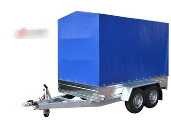 New Curtainsider trailer Gewe P3500 C/1, hamowana 2,6x1,3m: picture 3
