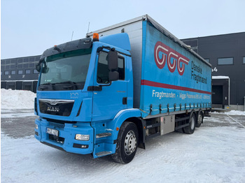 Curtainsider truck MAN TGM 26.290