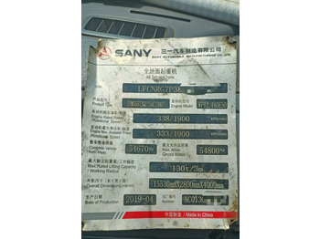 Mobile crane SANY STC1300: picture 5