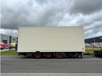 Closed box semi-trailer Vogelzang 3 - Assige wipkar Gestuurd / zijdeuren: picture 4