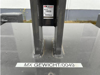 New Counterweight 1000KG BUSCHMEIER FRONTGEWICHT: picture 4