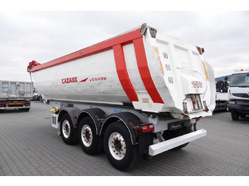Tipper semi-trailer Benalu MENCI WYWROTKA /28 m3 / ALUMINIOWA / OŚ PODNOSZO: picture 4