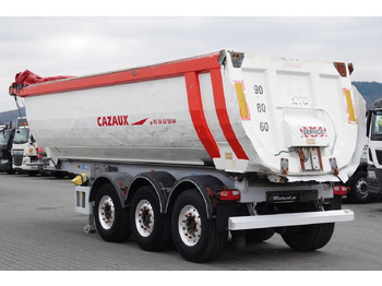 Tipper semi-trailer Benalu MENCI WYWROTKA /28 m3 / ALUMINIOWA / OŚ PODNOSZO: picture 5