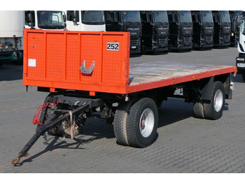 Dropside/ Flatbed trailer HÜFFERMANN
