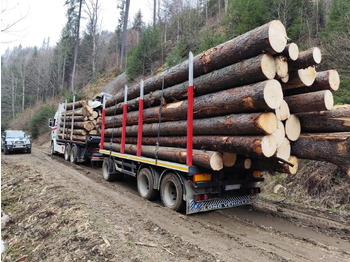 Log truck, Crane truck for transportation of timber SCANIA R560 V8: picture 5