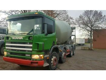 Concrete mixer truck Scania 124-380PS 8x4 9-Qubik Stetter Euro:4 ZF-Schalte: picture 2
