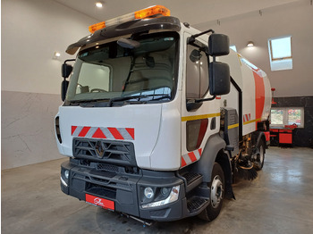 Road sweeper RENAULT D12 Zamiatarka Kehrmaschine 2 Motoren SEMAT Zoeller Szczotki L/R Euro 6 PM10 2017r: picture 2