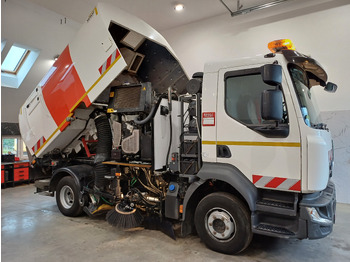 Road sweeper RENAULT D12 Zamiatarka Kehrmaschine 2 Motoren SEMAT Zoeller Szczotki L/R Euro 6 PM10 2017r: picture 5