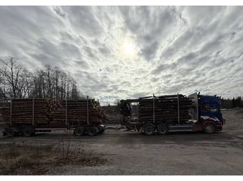 Log truck Scania R 730 6x4 Jonsered J1088S: picture 4