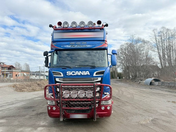 Log truck Scania R 730 6x4 Jonsered J1088S: picture 3