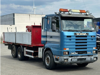Dropside/ Flatbed truck Scania R143-500 V8 6x2 Retarder Full Air Euro 1: picture 2