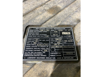 Engine Liebherr D9508 A7: picture 4 Engine Liebherr D9508 A7: picture 4