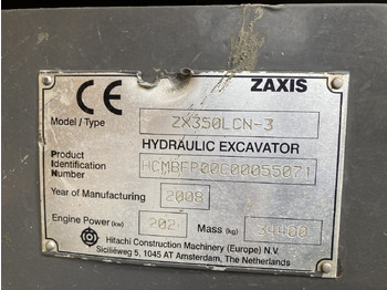 Crawler excavator HITACHI ZX350