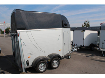 Livestock trailer Humbaur Single Alu 1600 Pferdeanhänger Sattelkammer: picture 2