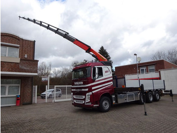 Crane truck, Dropside/ Flatbed truck Volvo FH13 540 + PK 34002 8 Ausschub  ca. 24 Meter: picture 3