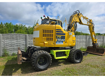 Wheel excavator Komatsu: picture 4