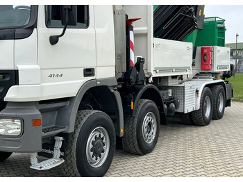 Crane truck Mercedes-Benz * HDS Palfinger 150002 + FLY JIB PJ 170 * Mercedes Actros 8x6 * Dźwig * 40 TON * Wyciągarka * 35 Metrów * Kosz *: picture 5