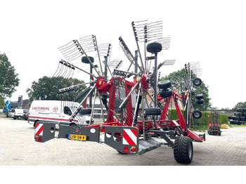 Tedder/ Rake Massey Ferguson RK 1254 TRC-EC Hark 4-elements rake, rugger, zwiller Weidebouwmachines: picture 4