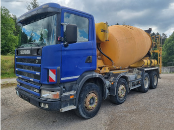 Concrete mixer truck SCANIA R124
