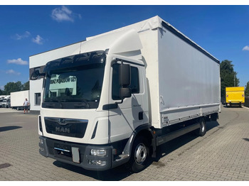 Curtainsider truck MAN TGL 12.220