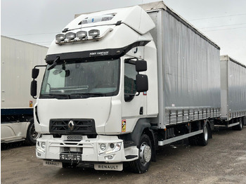 Curtainsider truck RENAULT D