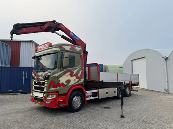 Crane truck SCANIA R 520