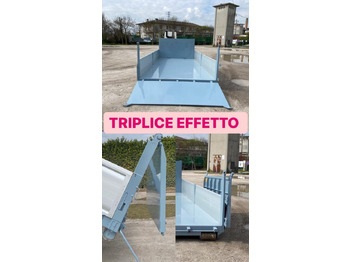 New Roll-off container CONTAINER NUOVO A PIANALE CON PIANTONI RIMOVIBILI: picture 2