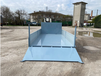 New Roll-off container CONTAINER NUOVO A PIANALE CON PIANTONI RIMOVIBILI: picture 5