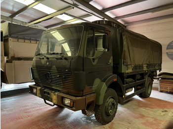Curtainsider truck MERCEDES-BENZ