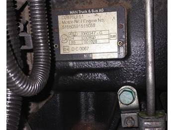 Engine for Truck MAN D2676 LF51 MAN TGA, TGS, TGX: picture 2
