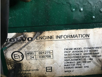 Engine for Bus Volvo D12A   Volvo: picture 4