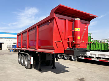 New Tipper semi-trailer for transportation of bulk materials TITAN 3 Axle Semi Container Tipper Trailer for Sale in Malawi: picture 2