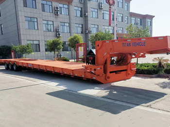 Low loader semi-trailer TITAN