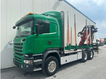 Log truck SCANIA R 580