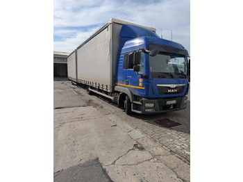 Curtainsider truck MAN TGL